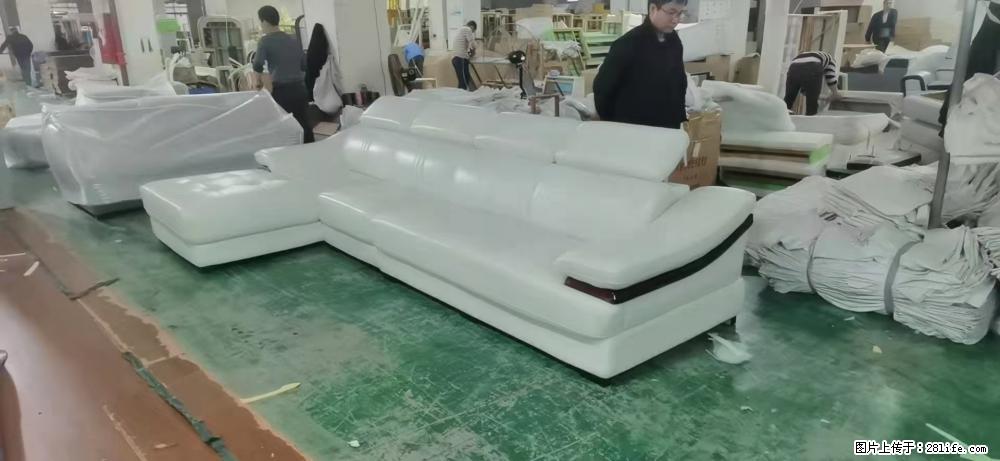 【大厂仿真皮沙发】实木框架，高回弹海绵45密度。全新包装，质量非常好，3.6米右贵妃 - 各类家具 - 居家生活 - 蚌埠分类信息 - 蚌埠28生活网 bengbu.28life.com